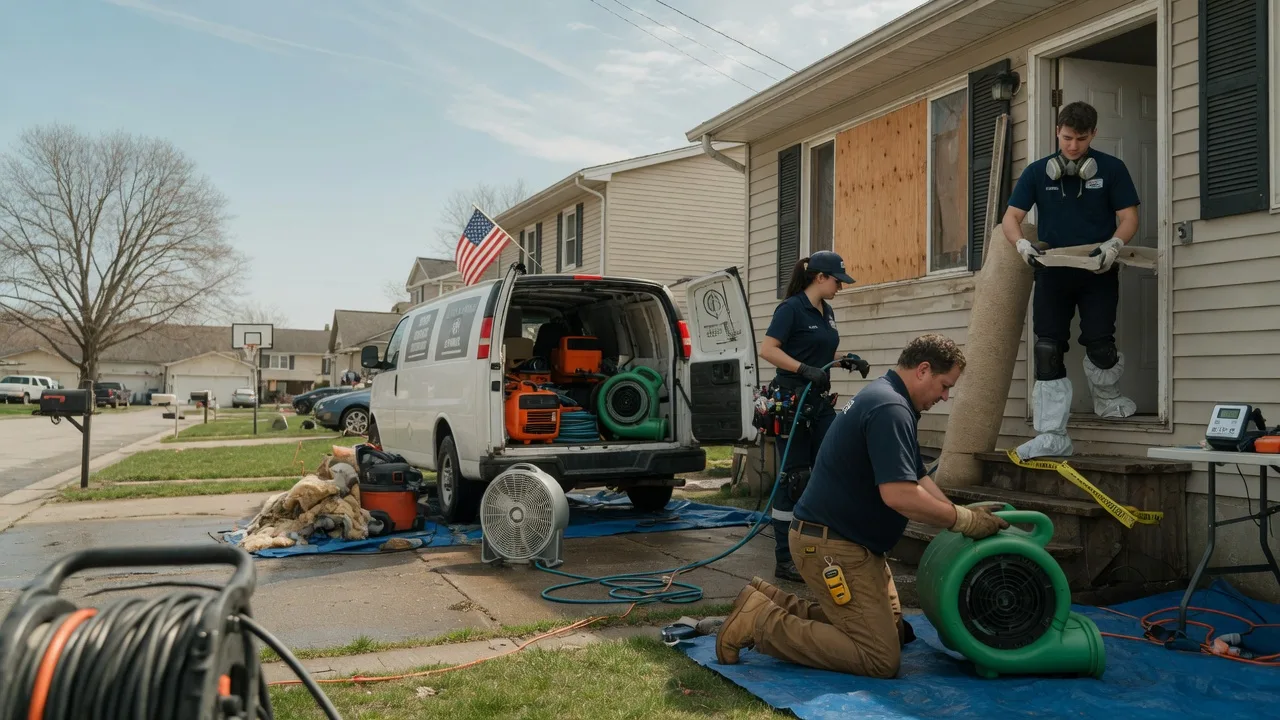 Water Damage Restoration in Frenchville, PA near me
